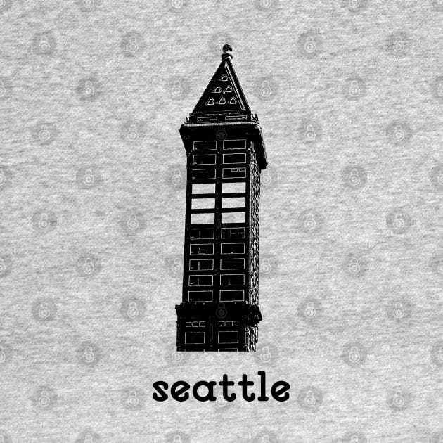 seattle smith tower by amigaboy